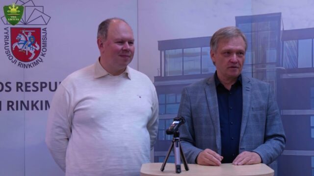 Po VRK posėdžio 1/9