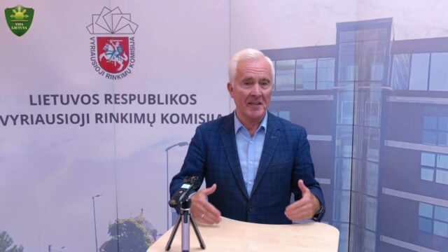 Po VRK posėdžio 6/9