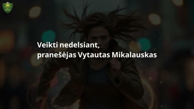 Kviečiama susitikti – 2026-03-21