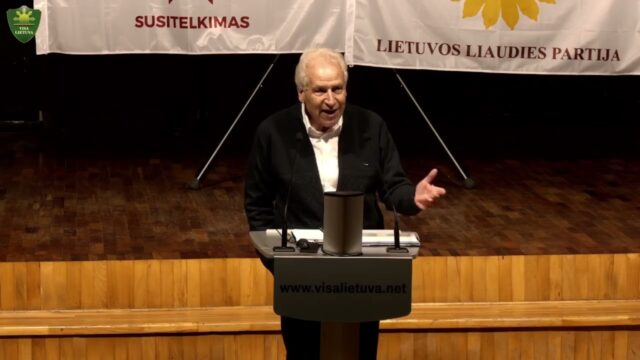 „Visa Lietuva” sąskrydis 2026-03-21 – kalba Vytautas Mikalauskas