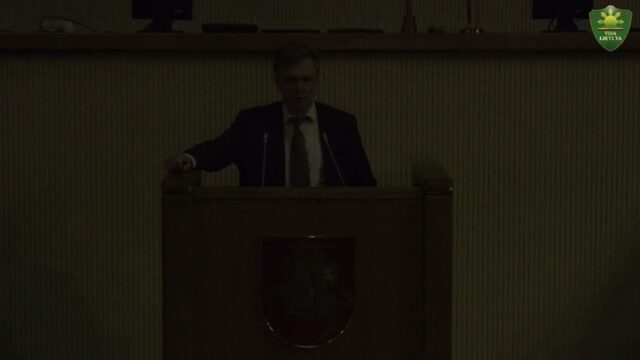 2025-06-05 Lietuvos Nepriklausomybės Akto signataro Zigmo Vaišvilos spaudos konferencija 1/2